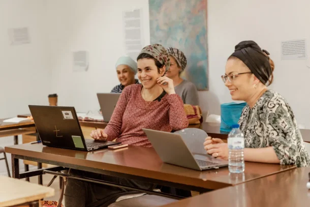 Tehila image 2 women learning